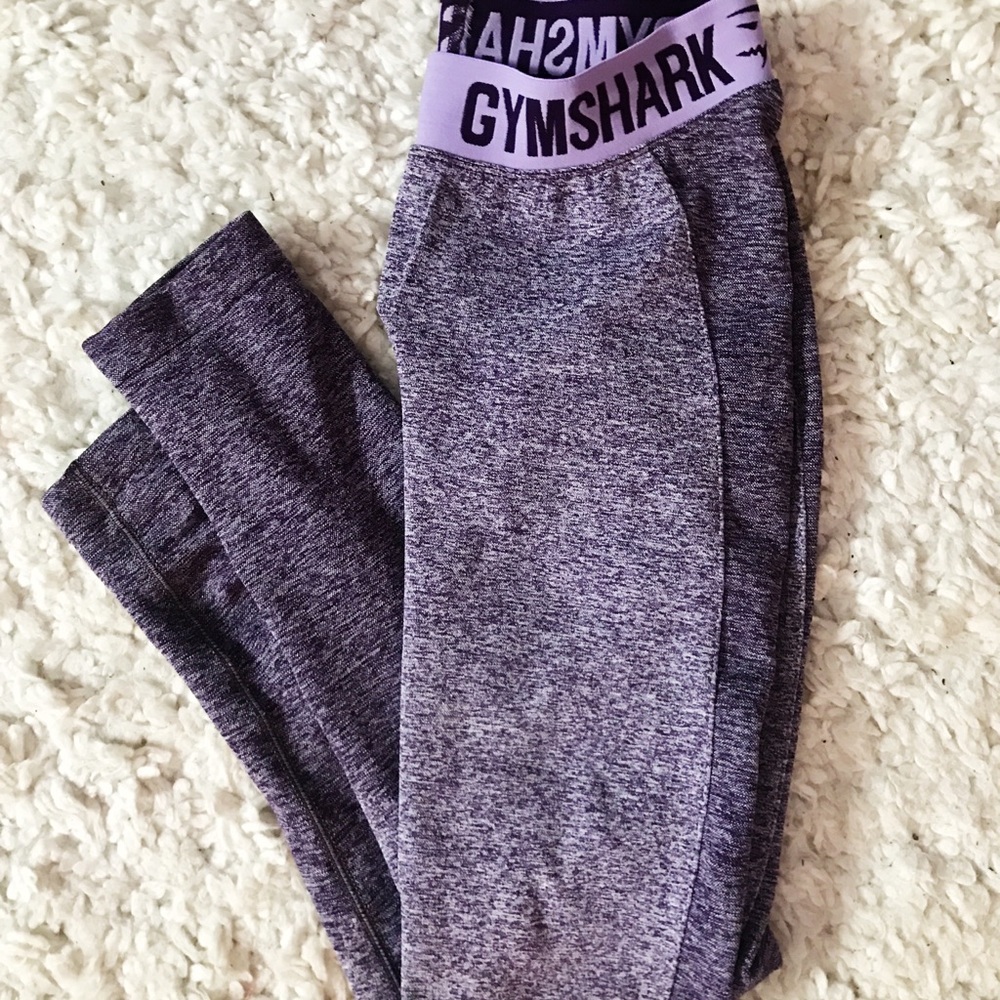 GYMSHARK FLEX LEGGINGS IN PURPLE MARL 💜